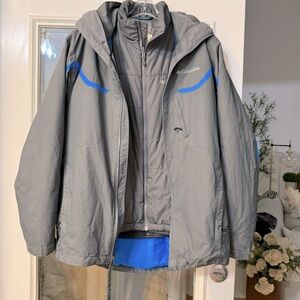 3 in 1 | Columbia | Mens Nordic Point II Omni-Heat Interchange  Jacket Size M